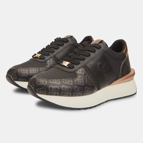 Sneakers para mujer Bata Red Label con suela plataforma, Negro Sneakers para mujer Bata Red Label con suela plataforma, Negro